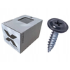 ETANCO GM-S selbstschneidende Blechschrauben Flachkopf RAL 7016 Anthrazitgrau 4,2 x 50 mm 250 Stk.
