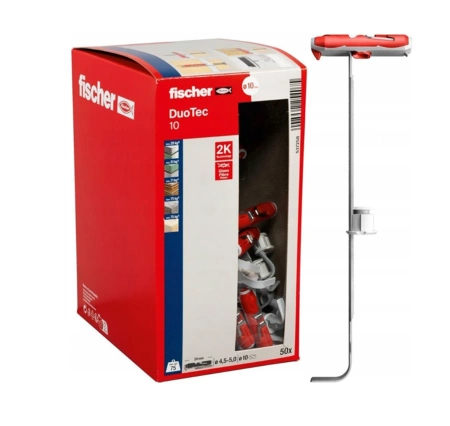 Fischer DUOTEC 10 Nylon-Kippdübel für Platten 50 St.