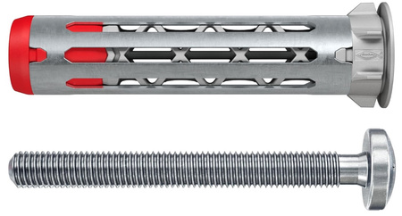 fischer Hohlraumdübel DuoHM 4 x 55 S PZ mit Schrauben 25 Stück