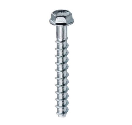 Betonschrauben mit Tellerkopf, Sechskant 10x120