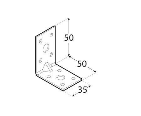 KPL5 Winkelverbinder	 50x50x35x2,0