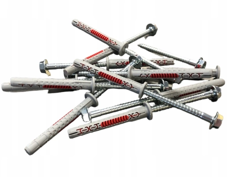 fischer DuoXpand FUS Universaldübel mit verzinkter Sechskantschraube 10 x 100 mm 50 St.