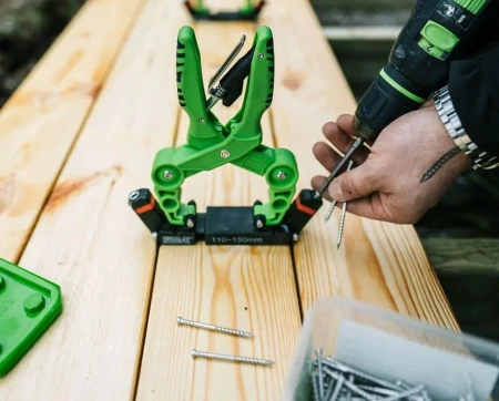 ESSVE HDS Terrassenschrauben A2 Edelstahl verdeckte Montage 4,8 x 60 mm 250 St.