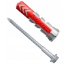 Fischer DUOPOWER 10x50 SHS Universaldübel Allzweckdübel mit Schraube 25 St.