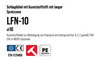 LFN Dämmstoffdübel 10x140
