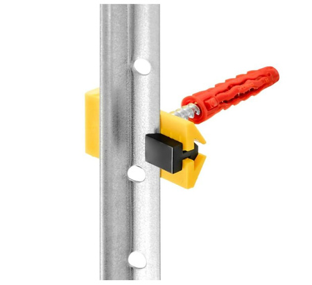 Schnellputzprofil Clips System 200 Stk. + Dübel