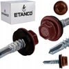 ETANCO GT5 Bohrschrauben Metall - Metall 5,5 x 25 mm RAL 8012 250 Stk.