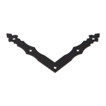 NAD1 Ecken Möbelwinkel 150x150x25x2,5 Schwarz