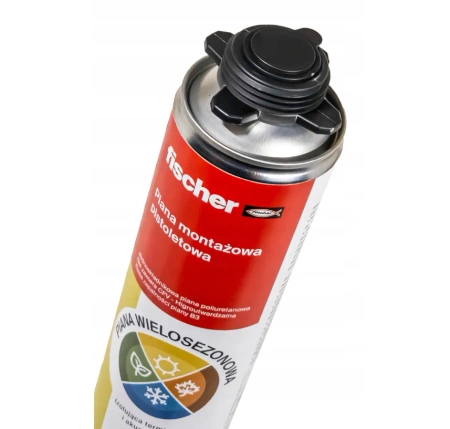 Fischer PUP AS 750 B3 Pistolen-Schaum Montageschaum Winter & Ganzjährig 750 ml