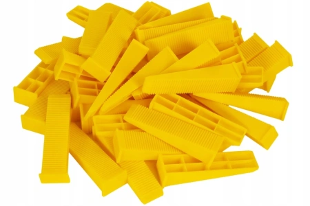 TevoTech DUO Fliesen-Nivelliersystem Set Klips + Keile + Zange 1,0 mm