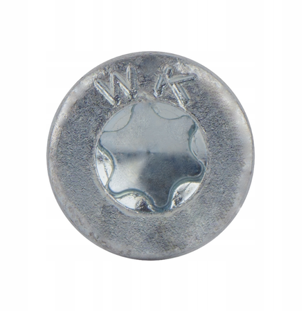 Klimas WKCR Konstruktionsschrauben mit Zylinderkopf Torx 8 x 60 mm 50 Stk.