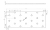 PP4 Lochplatte 160x40x2,0