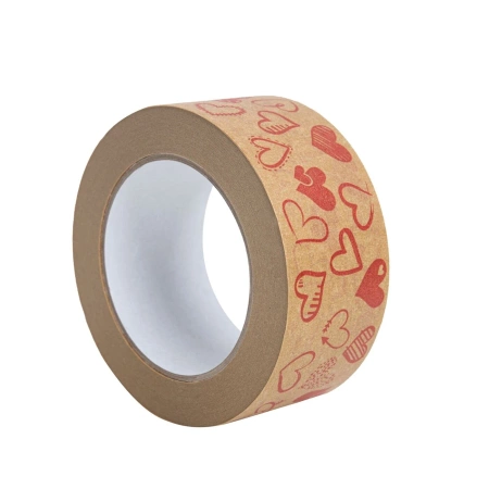Papierklebeband Valentinstag Herz 50mm/50m 1 Rolle
