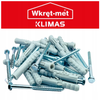 Klimas KKX Spreizdübel mit Sechskantschraube 10x100 mm 100 Stück
