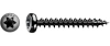 SPAX Tellerkopfschraube Vollgewinde schwarz 5 x 20 mm - 200 St.