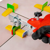 TevoTech DUO Fliesen-Nivelliersystem Set Klips + Keile + Zange 2,0 mm
