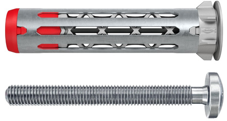 fischer Hohlraumdübel DuoHM 6 x 55 S PZ mit Schrauben 25 Stück