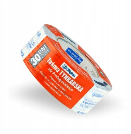 Blue Dolphin 30 Tage Profi-Putzband Abdeckband Stuckateurband 48 mm x 50 m
