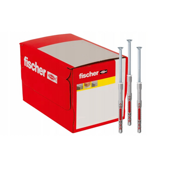 fischer DuoXpand T Universaldübel mit verzinkter Senkkopfschraube 10x80mm 50 St.