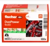 Fischer DUOPOWER Universaldübel leistungsstarker 2-Komponenten-Dübel 6 x 30 mm 100 Stk.