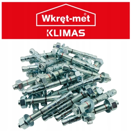 Klimas LE-ZN Mechanischer Anker Stahlanker verzinkt 16 x 115 mm 25 Stück