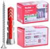 Fischer DUOPOWER  5x25 S Universaldübel Allzweckdübel mit Schraube 50 St.