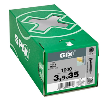 SPAX Trockenbauschrauben GIX-A 3,9x35 für Metall