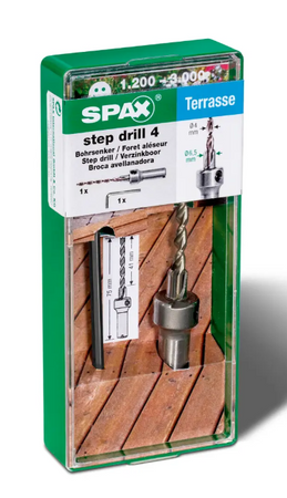 SPAX Terrassenbohrer Step Drill 4