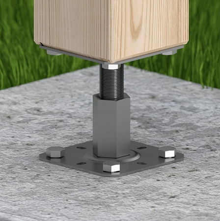 Pfosten-Basis-Stütze 100x130 