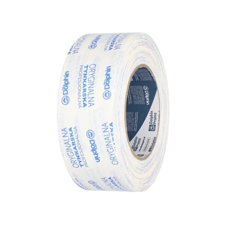 Blue Dolphin 30 Tage Profi-Putzband Abdeckband Stuckateurband 48 mm x 50 m