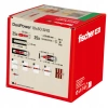 Fischer DUOPOWER 10x50 SHS Universaldübel Allzweckdübel mit Schraube 25 St.