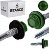 ETANCO GT5 Bohrschrauben Metall - Metall 5,5 x 25 mm RAL 6011 250 Stk.