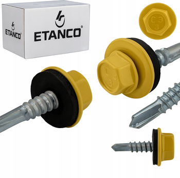 TANCO GT5 Bohrschrauben Metall - Metall 5,5 x 25 mm RAL 1002 250 Stk.