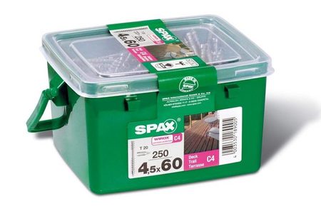 SPAX Terrassenschrauben 4,5x60 Set