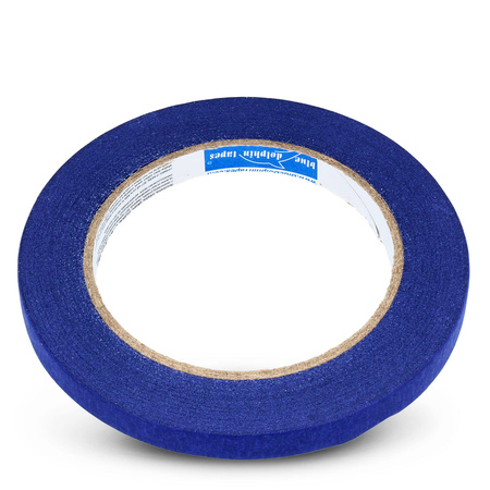 Blue Dolphin Malerband Malerkrepp UV-beständiges Profi-Abdeckband 10 mm x 50 m