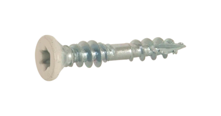 ESSVE Holzschrauben für Möbel Korpus und Innenausbau 4,2 x 28 mm Weiß 250 St.