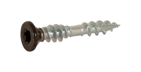 ESSVE Holzschrauben für Möbel Korpus und Innenausbau 4,2 x 28 mm Schwarz 250 St.