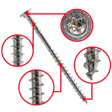 SPAX Justierschraube 6x120