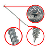 DOMAX Tellerkopfschrauben 6x100