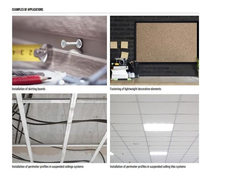 Nageldübel pilzkopf 6x40