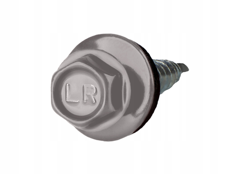 ETANCO Selbstbohrschrauben Trapezblechschrauben RAL 9007 4,8 x 100 mm 100 Stk.