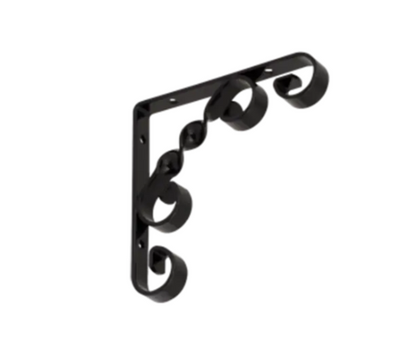 WO100 Ornament-Träger 100x100 Schwarz