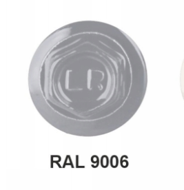 ETANCO Selbstbohrschrauben Trapezblechschrauben RAL 9006 4,8 x 80 mm 100 Stk.