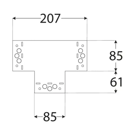 SDLPB 1 Verbinder 207x146x85x2,5