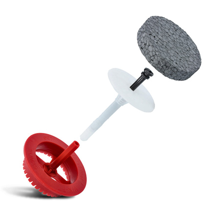 PGB EPS Abdeckkappen Rondelle Ø 67 mm für Dämmstoffdübel 17 mm Graphit 100 Stk.