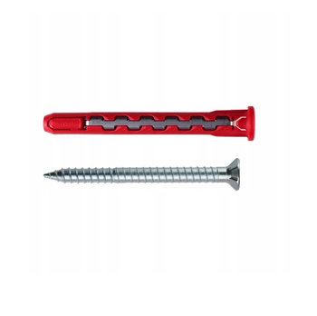 Fischer HybridPower 10x90 T (10)  flache Senkschrauben verlängerte Dübel 10 Stk.