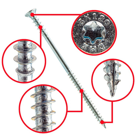 DOMAX Justierschraube 6x145