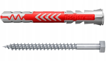 Fischer DUOPOWER 10x80 S Universaldübel Allzweckdübel mit Schraube 10 St.