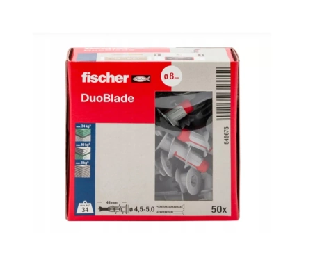 Fischer DUOBLADE selbstbohrender Gipskartondübel 50 St.