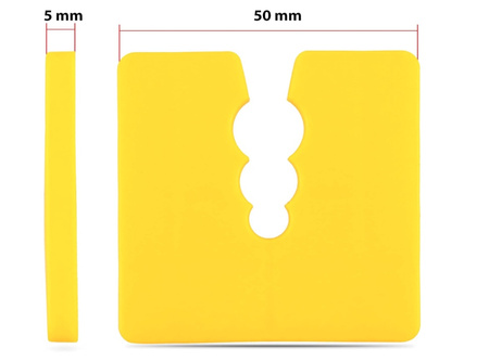 Distanzklötze Kunststoff 5mm